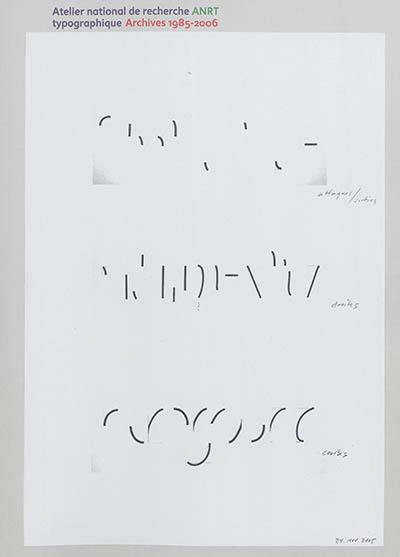 AND - ANRT - Atelier National de recherche typographique